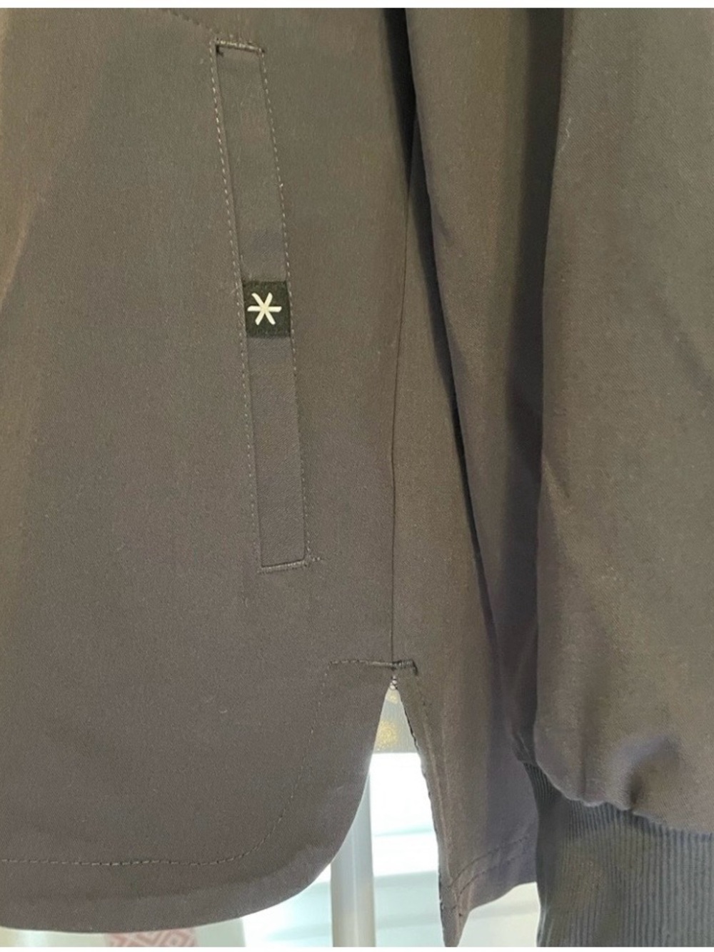 Beyond Scrubs Black Bomber Jacket - Professional Scrub Jacket, sold as set - Picture 7 of 9
